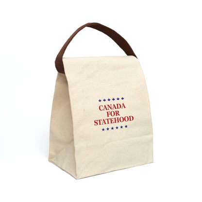 Canvas Lunch Bag With Strap